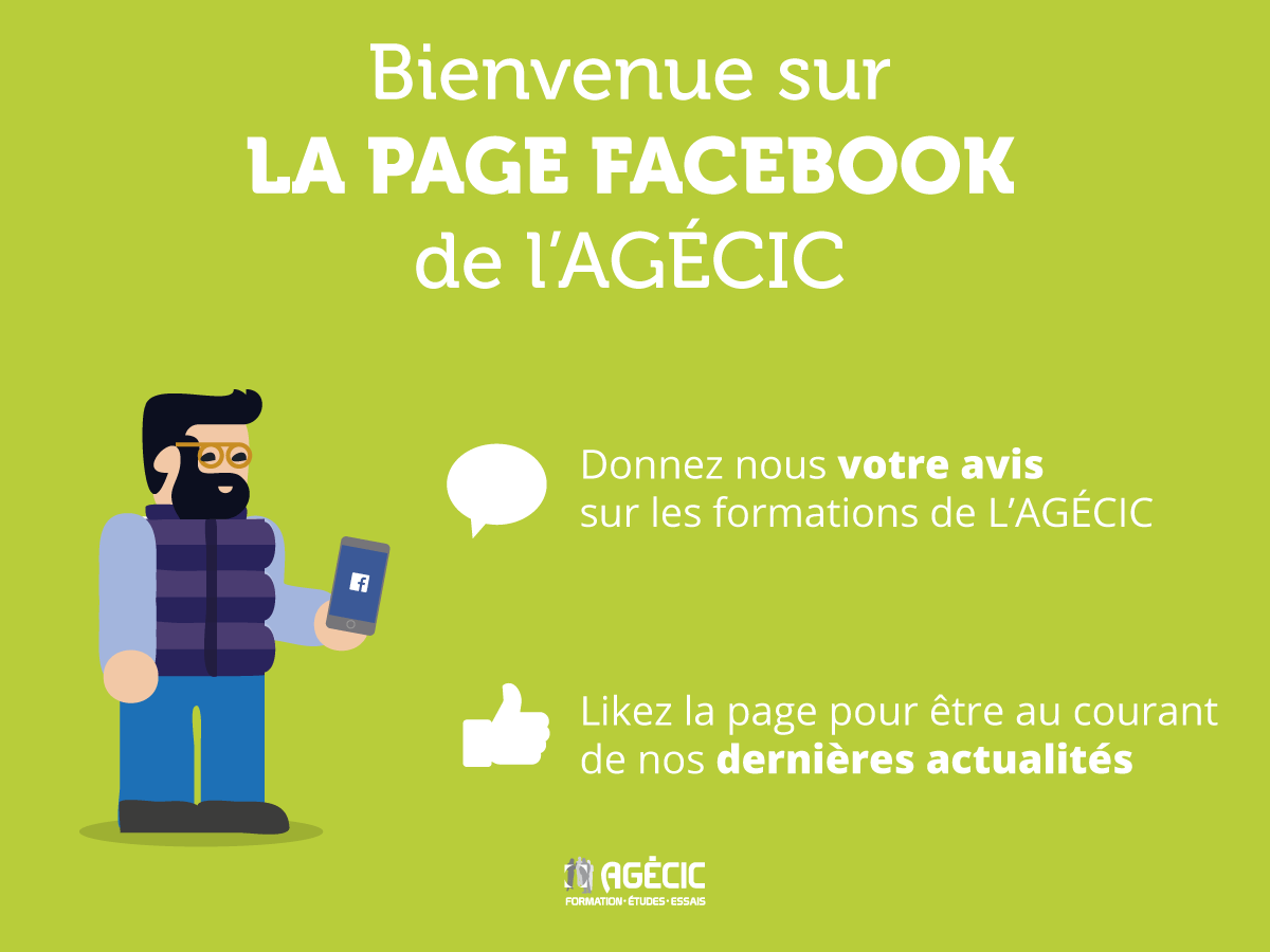 AGECIC sur Facebook ! AGÉCIC AGECIC sur Facebook ! AGÉCIC